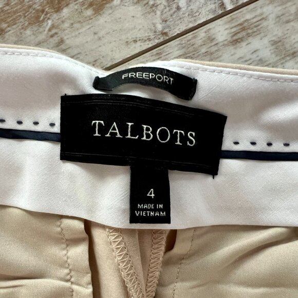 Talbots Freeport Neutral Tan Dress Pants - Picture 5 of 6